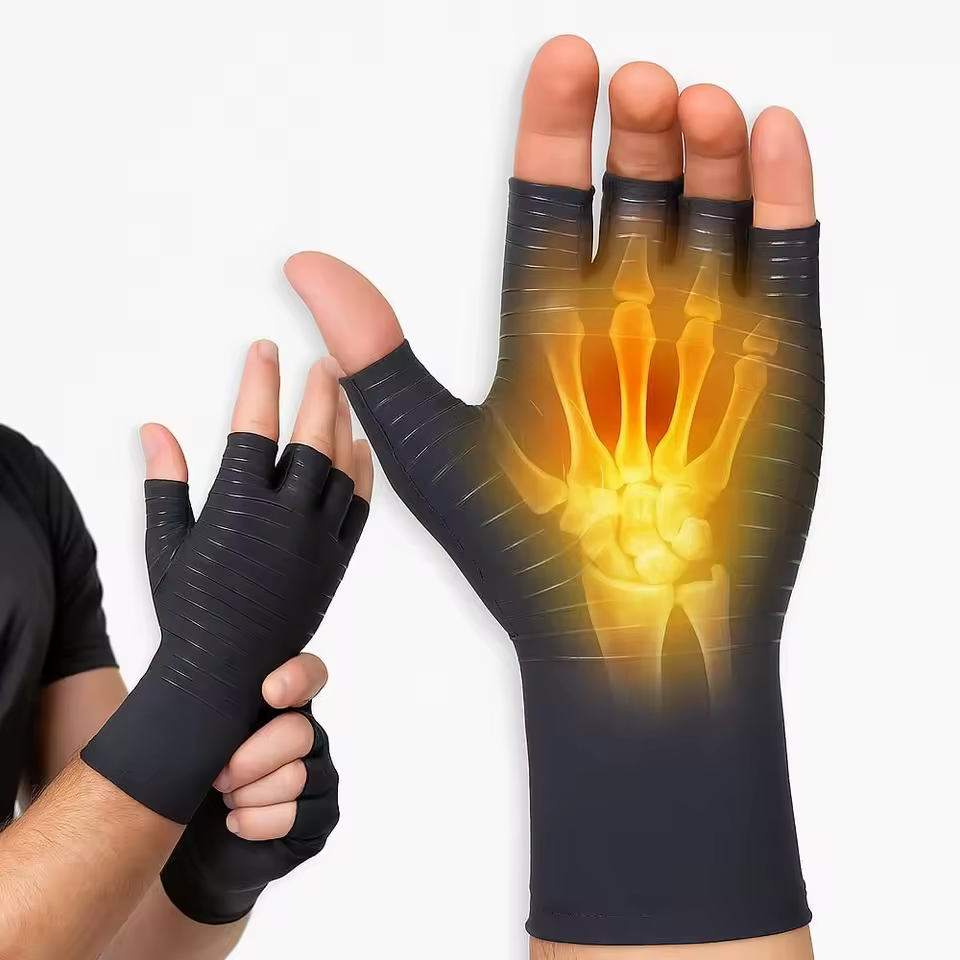 Guantes de compresión con fibra de cobre ManosLibres
