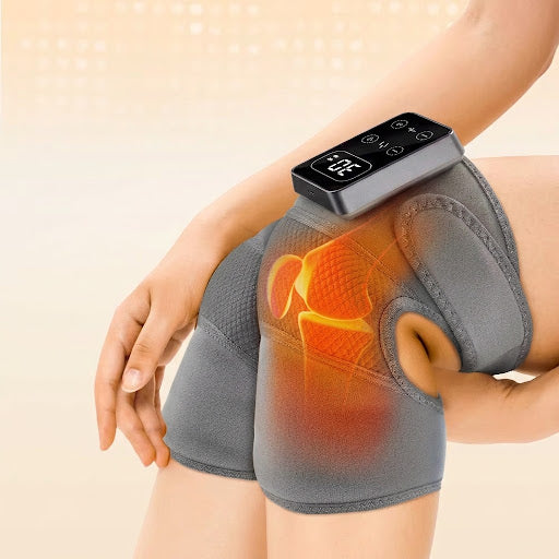 Masajeador de rodilla ThermoFlex con calor y vibración