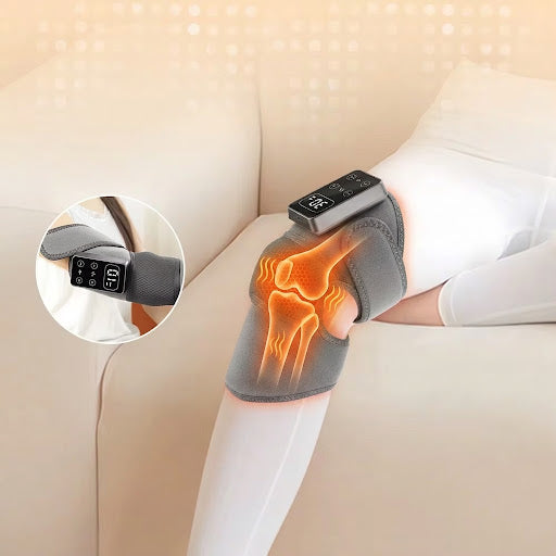 Masajeador de rodilla ThermoFlex con calor y vibración